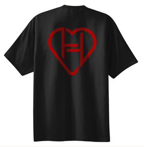Ekoh Heartagram Black T-Shirt
