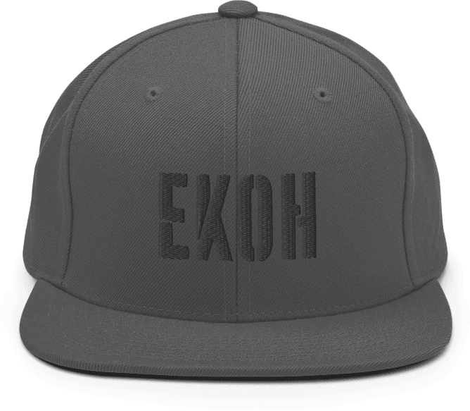 Ekoh Snapback - Grey/Black