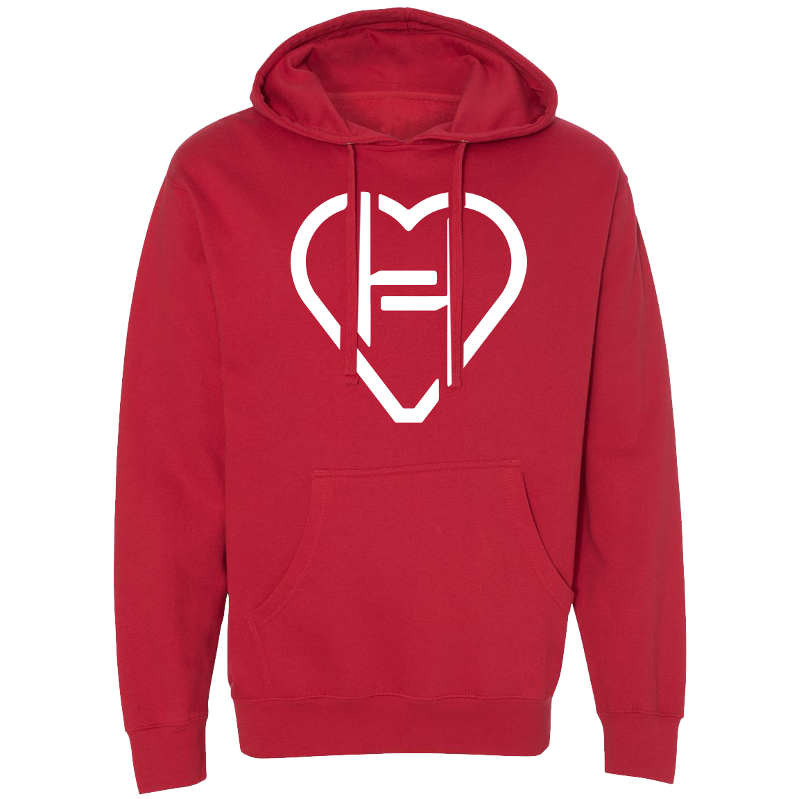 Red Heartagram Hoodie